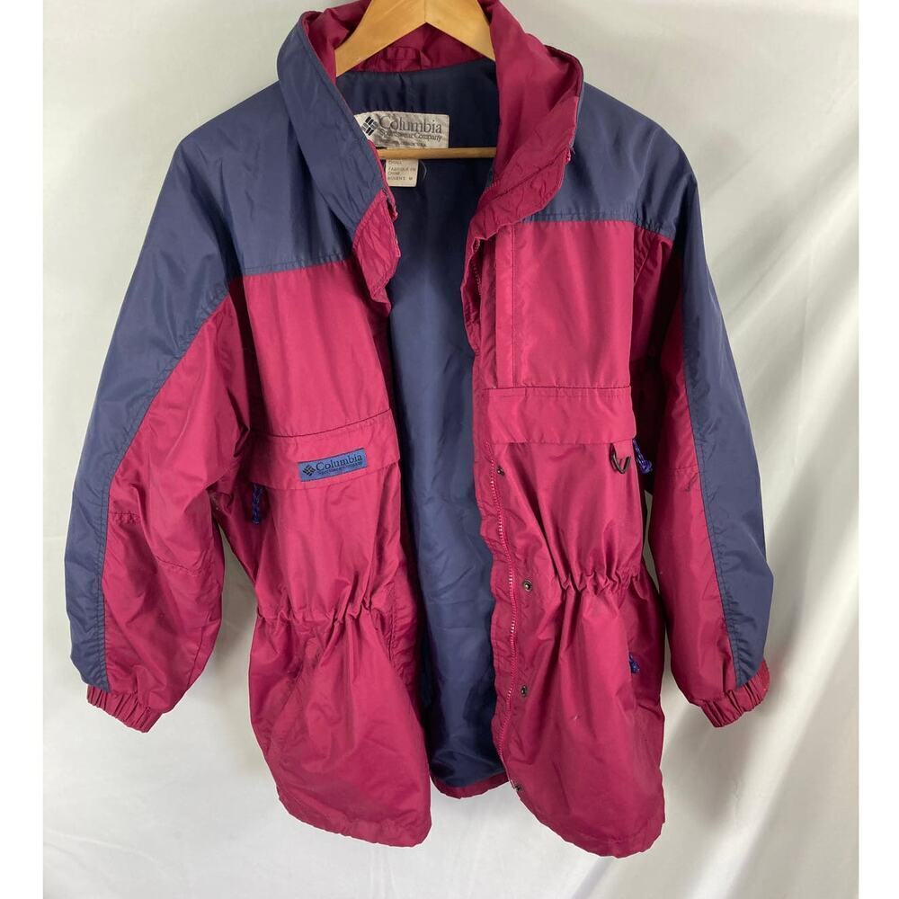 Columbia Womans Pink Purple Coat Size Medium